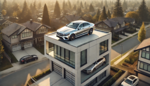 Mercedes na dachu, czyli instalacja bifacjalna na dachu płaskim (case study)